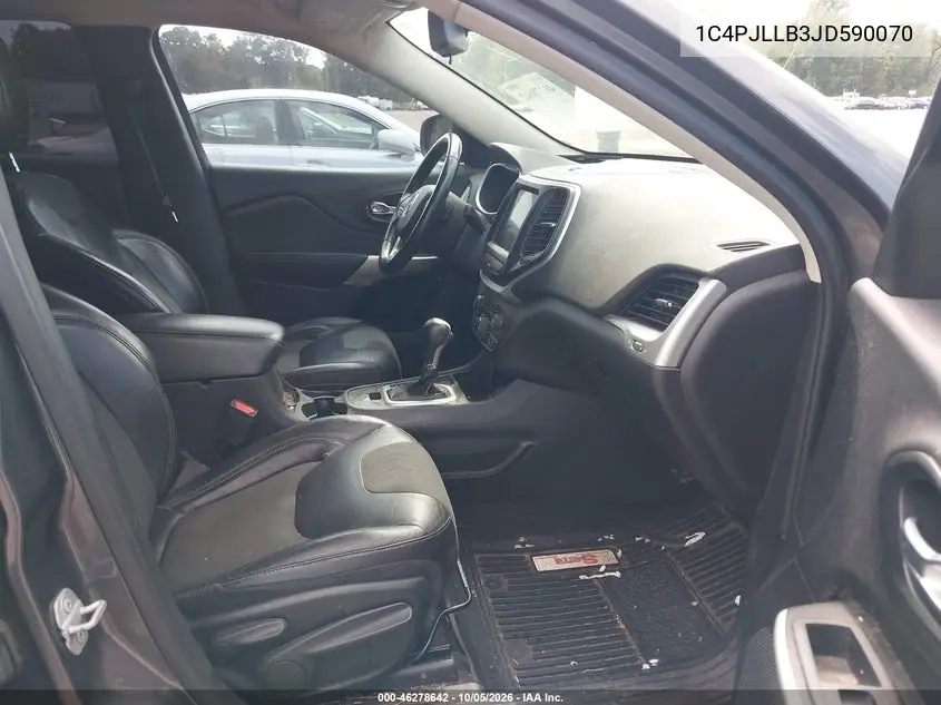 2018 JEEP CHEROKEE VIN 1C4PJLLB3JD590070 — фото 5