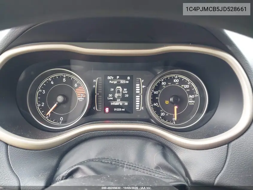 2018 JEEP CHEROKEE VIN 1C4PJMCB5JD528661 — фото 7