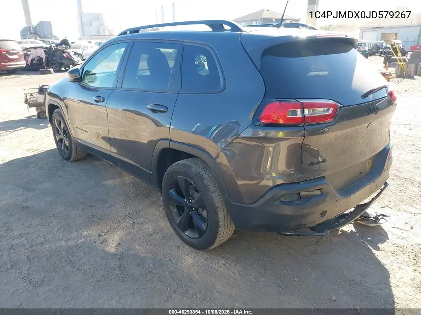 2018 JEEP CHEROKEE VIN 1C4PJMDX0JD579267 — фото 3
