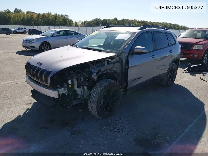 2018 JEEP CHEROKEE VIN 1C4PJMCB3JD505377 — фото 2