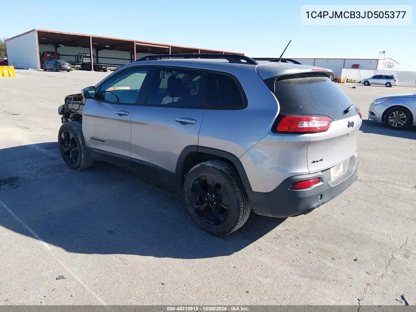 2018 JEEP CHEROKEE VIN 1C4PJMCB3JD505377 — фото 3