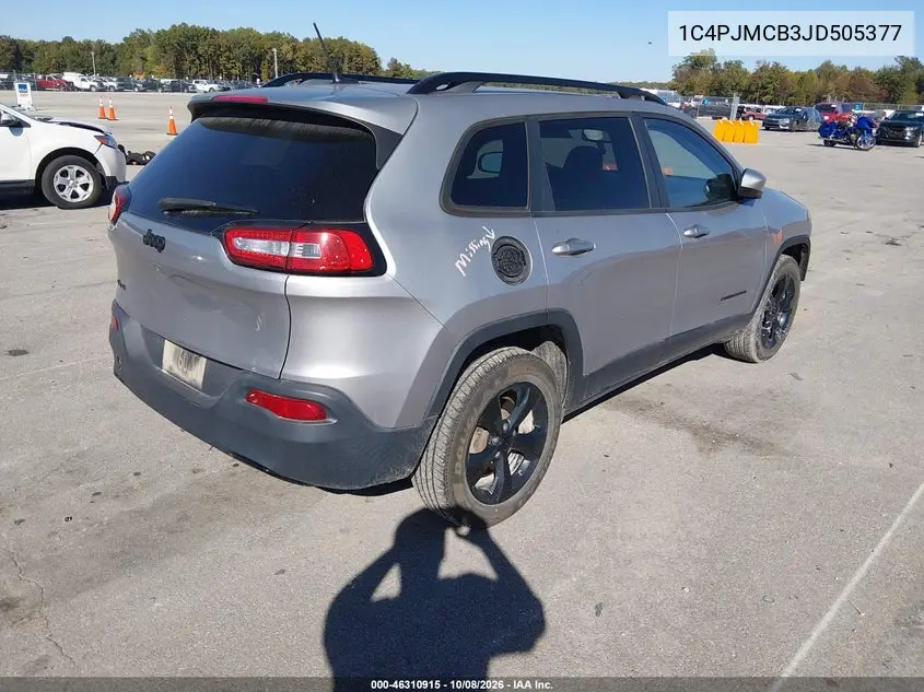 2018 JEEP CHEROKEE VIN 1C4PJMCB3JD505377 — фото 4