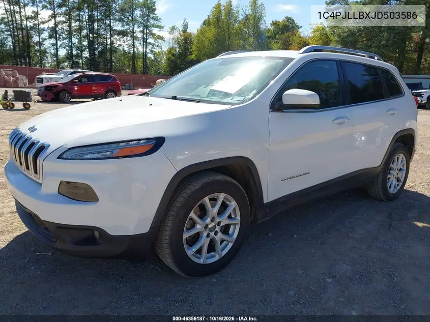 2018 JEEP CHEROKEE VIN 1C4PJLLBXJD503586 — фото 2