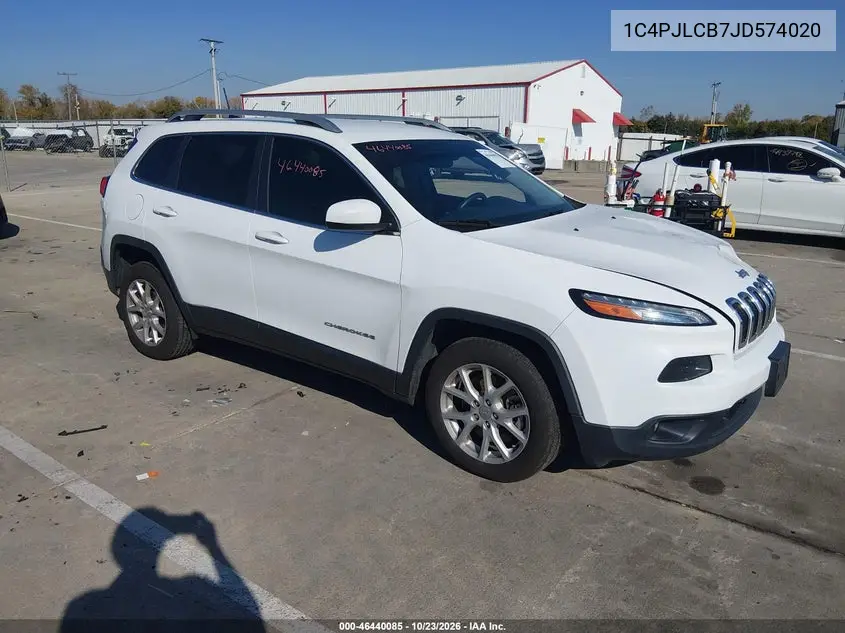 JEEP CHEROKEE 2018, VIN 1C4PJLCB7JD574020