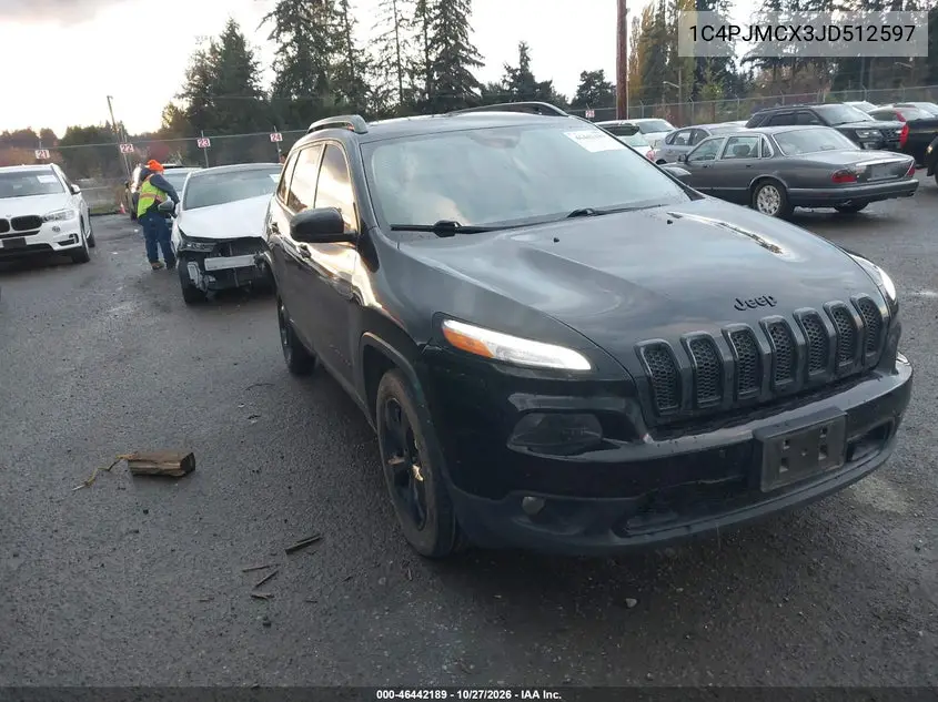 JEEP CHEROKEE 2018, VIN 1C4PJMCX3JD512597