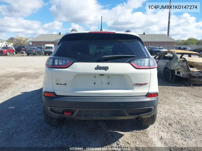 2019 JEEP CHEROKEE VIN 1C4PJMBX1KD147274 — фото 15