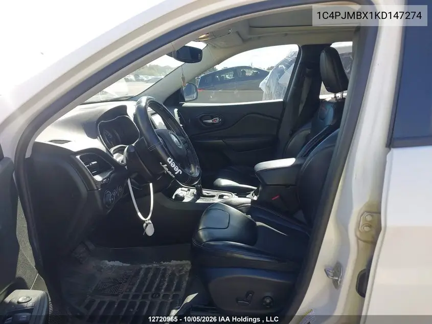 2019 JEEP CHEROKEE VIN 1C4PJMBX1KD147274 — фото 17