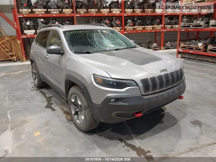 JEEP CHEROKEE 2019, VIN 1C4PJMBX3KD279078