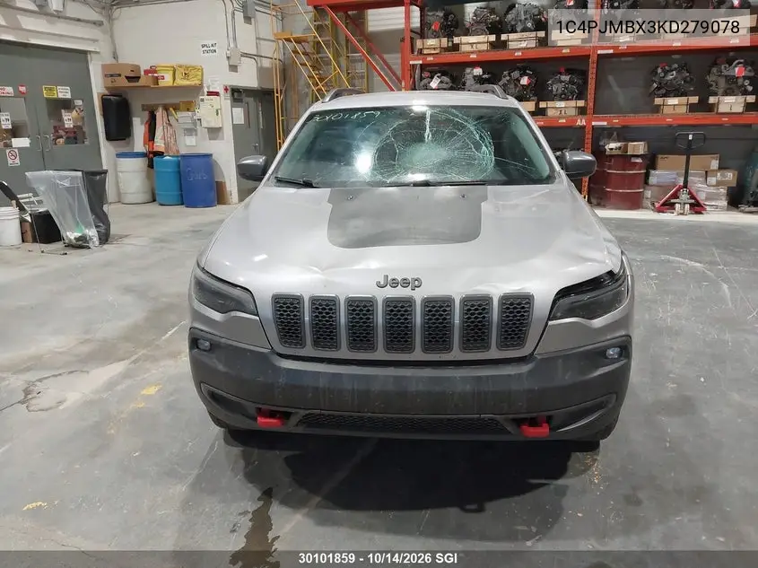 2019 JEEP CHEROKEE VIN 1C4PJMBX3KD279078 — фото 13