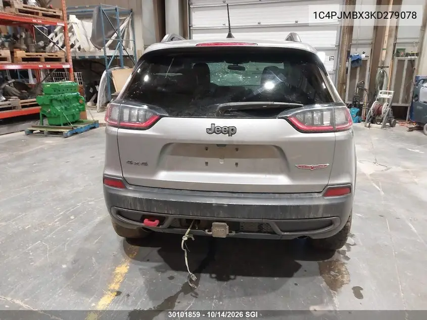2019 JEEP CHEROKEE VIN 1C4PJMBX3KD279078 — фото 17