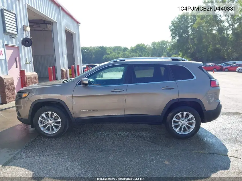 2019 JEEP CHEROKEE VIN 1C4PJMCB2KD440331 — фото 20