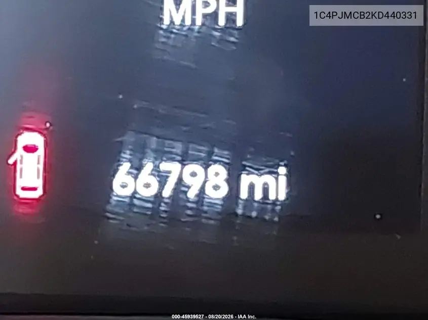 2019 JEEP CHEROKEE VIN 1C4PJMCB2KD440331 — фото 21