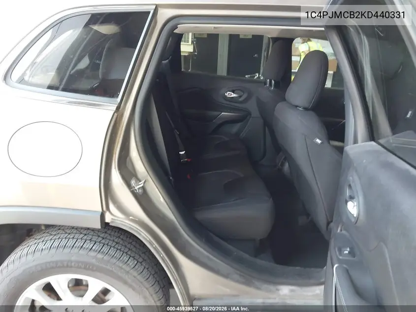 2019 JEEP CHEROKEE VIN 1C4PJMCB2KD440331 — фото 8