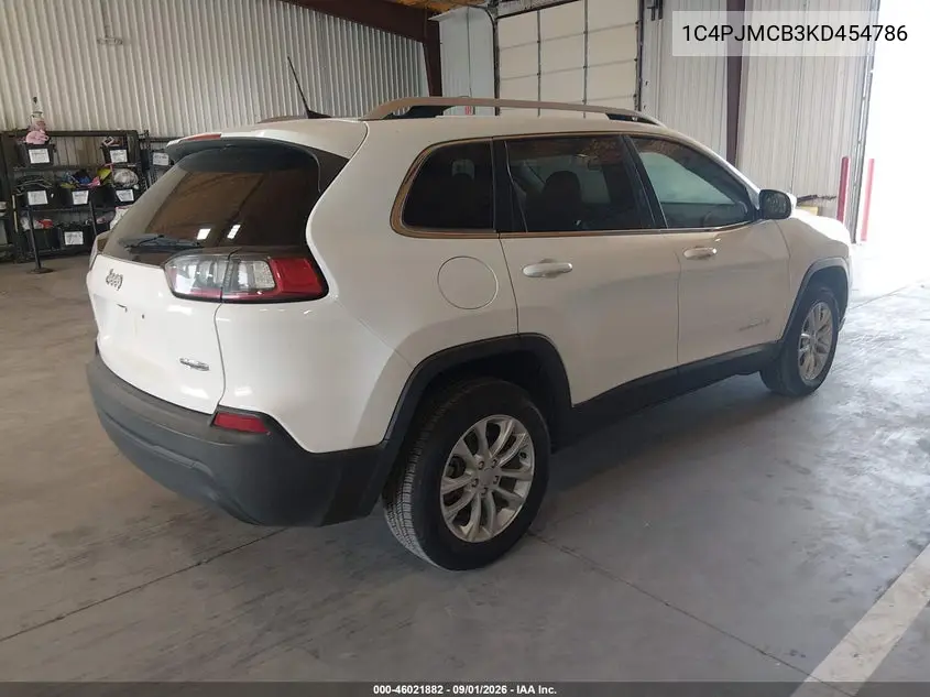 2019 JEEP CHEROKEE VIN 1C4PJMCB3KD454786 — фото 4