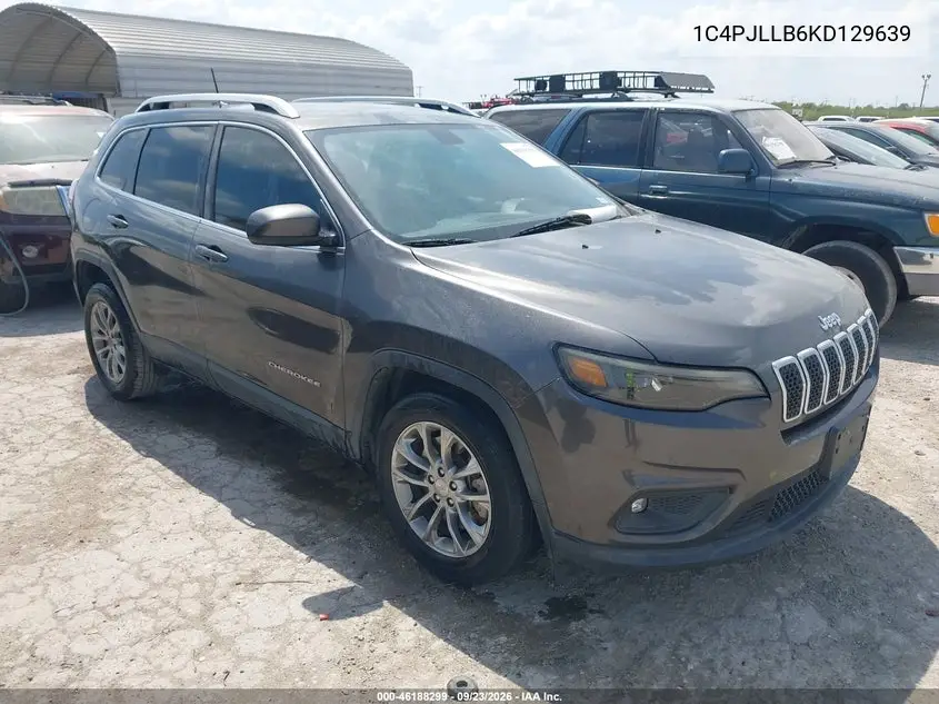 JEEP CHEROKEE 2019, VIN 1C4PJLLB6KD129639