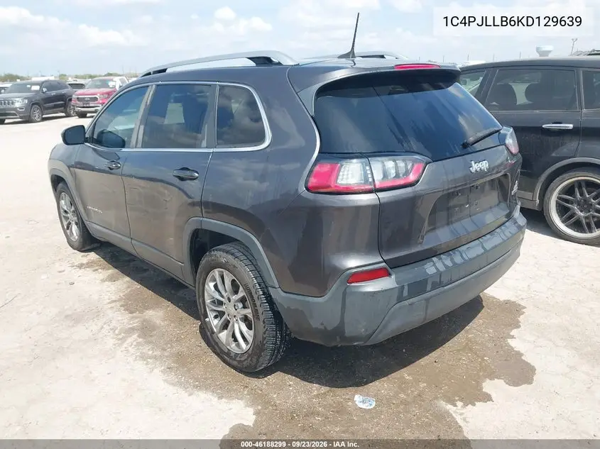 2019 JEEP CHEROKEE VIN 1C4PJLLB6KD129639 — фото 3