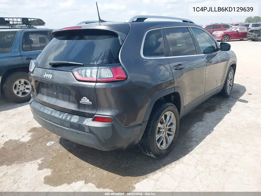 2019 JEEP CHEROKEE VIN 1C4PJLLB6KD129639 — фото 4