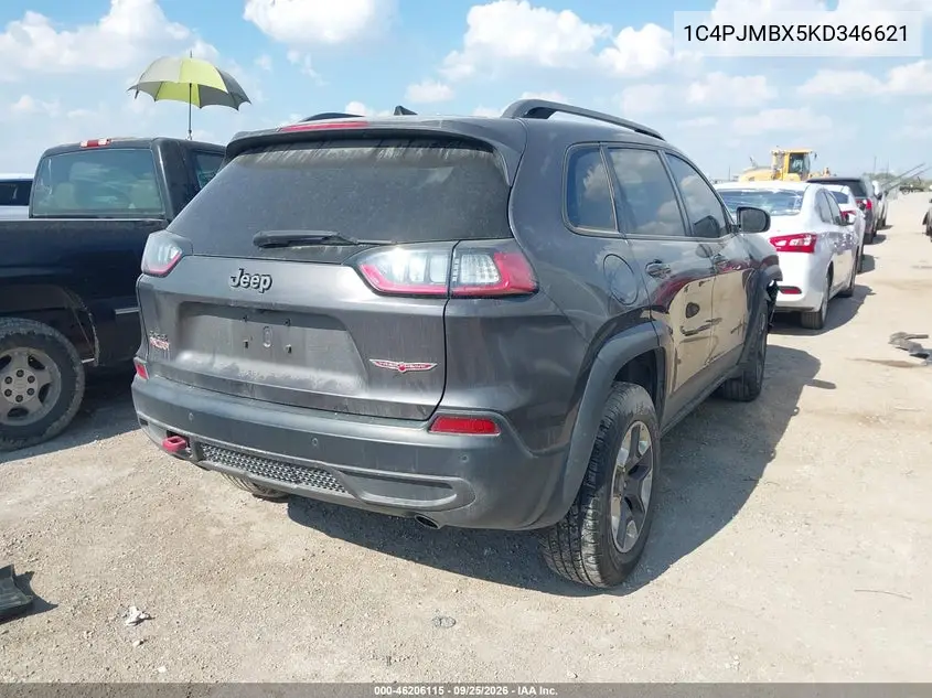 2019 JEEP CHEROKEE VIN 1C4PJMBX5KD346621 — фото 4
