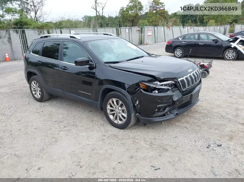 JEEP CHEROKEE 2019, VIN 1C4PJLCX2KD366849
