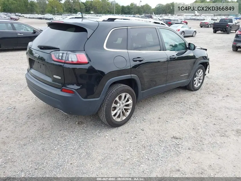 2019 JEEP CHEROKEE VIN 1C4PJLCX2KD366849 — фото 4