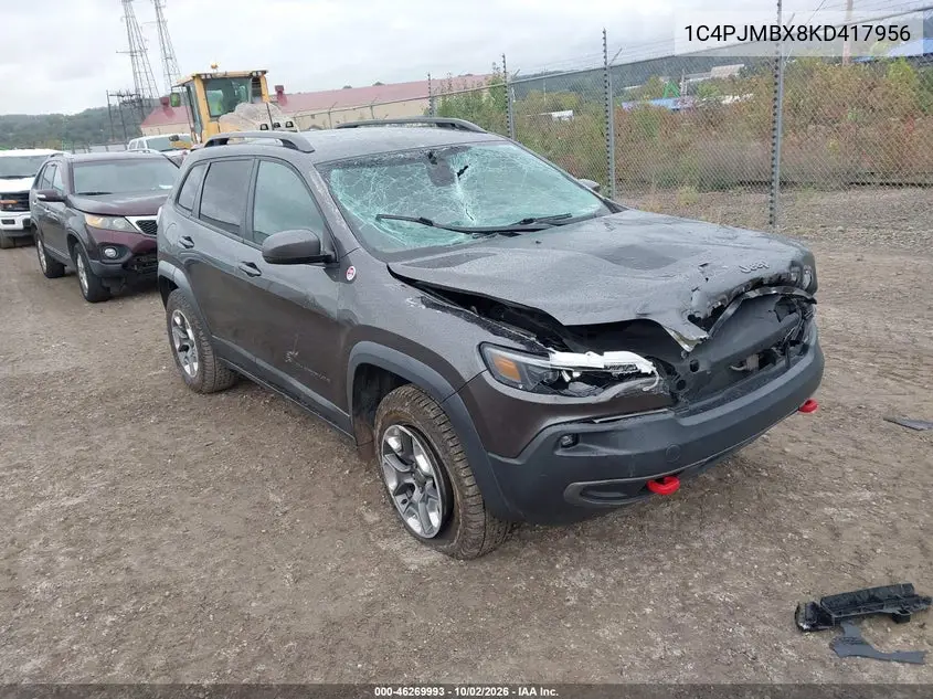 JEEP CHEROKEE 2019, VIN 1C4PJMBX8KD417956