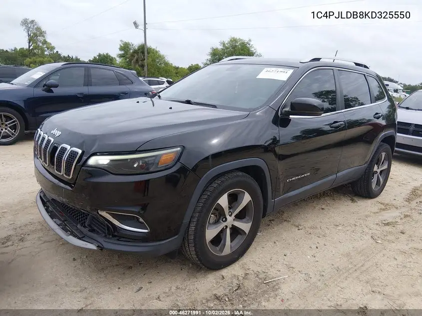 2019 JEEP CHEROKEE VIN 1C4PJLDB8KD325550 — фото 2