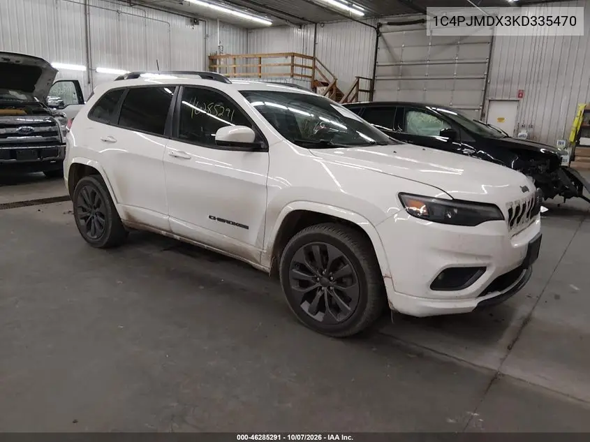 JEEP CHEROKEE 2019, VIN 1C4PJMDX3KD335470