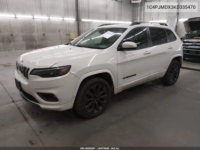 2019 JEEP CHEROKEE VIN 1C4PJMDX3KD335470 — фото 2