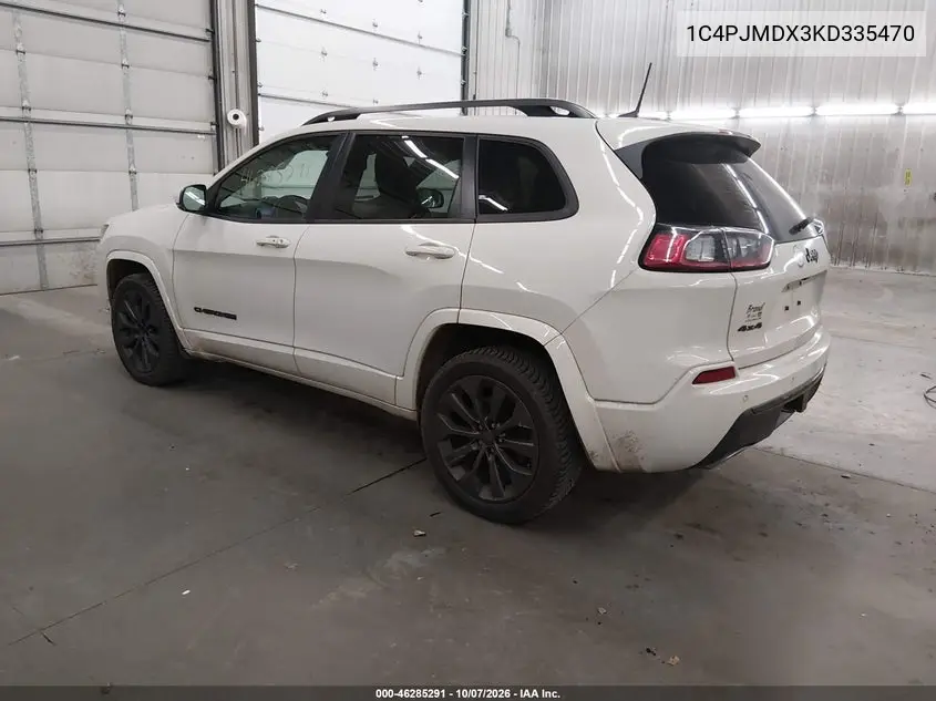 2019 JEEP CHEROKEE VIN 1C4PJMDX3KD335470 — фото 3