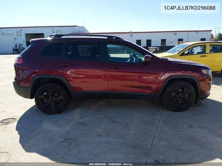 2019 JEEP CHEROKEE VIN 1C4PJLLB7KD296088 — фото 13