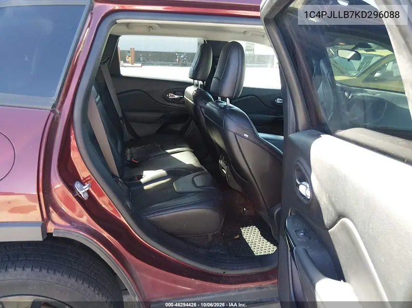2019 JEEP CHEROKEE VIN 1C4PJLLB7KD296088 — фото 8