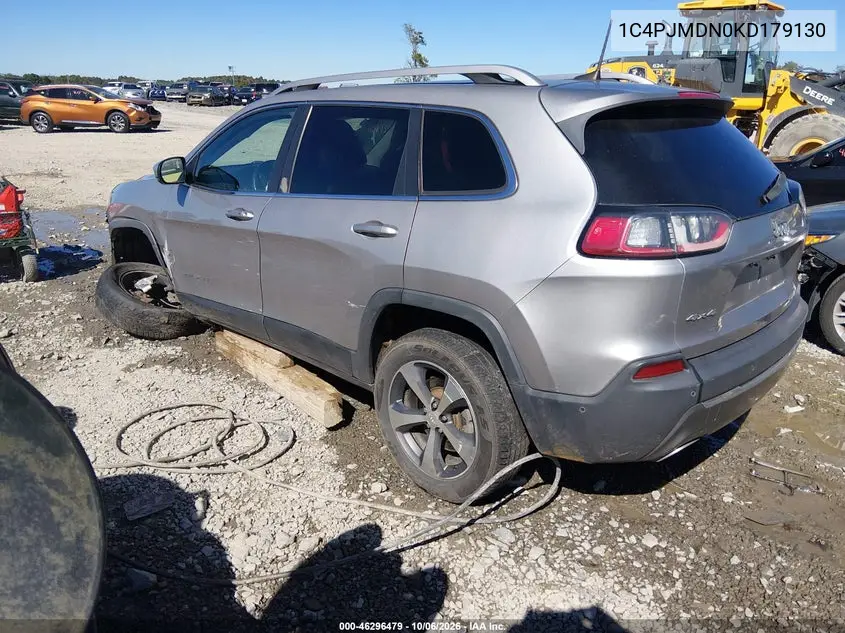 2019 JEEP CHEROKEE VIN 1C4PJMDN0KD179130 — фото 3