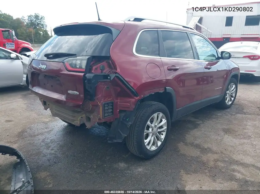 2019 JEEP CHEROKEE VIN 1C4PJLCX1KD290802 — фото 4
