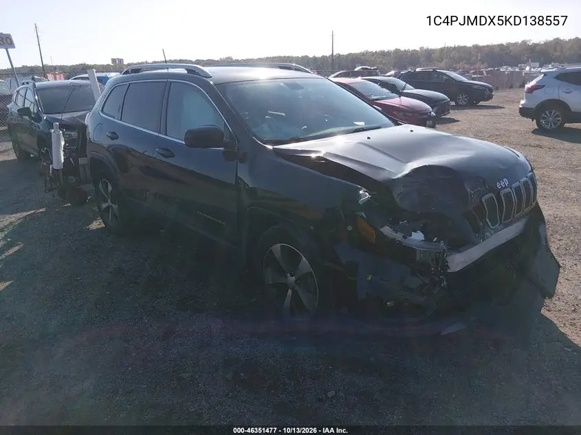 JEEP CHEROKEE 2019, VIN 1C4PJMDX5KD138557