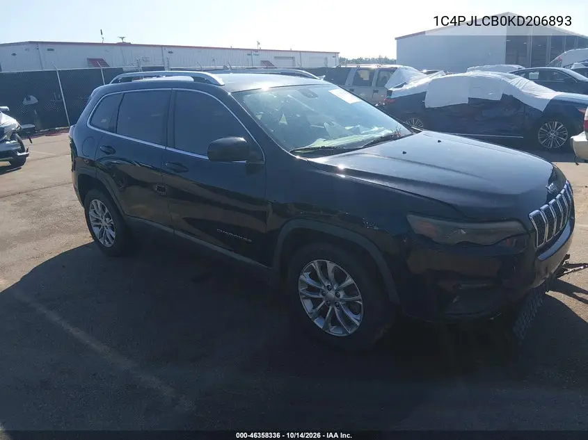 JEEP CHEROKEE 2019, VIN 1C4PJLCB0KD206893