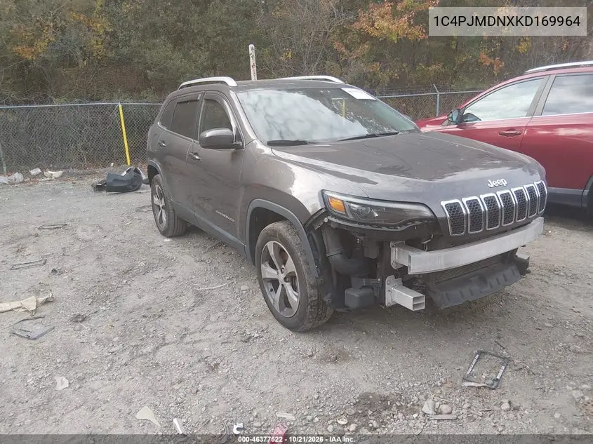 JEEP CHEROKEE 2019, VIN 1C4PJMDNXKD169964