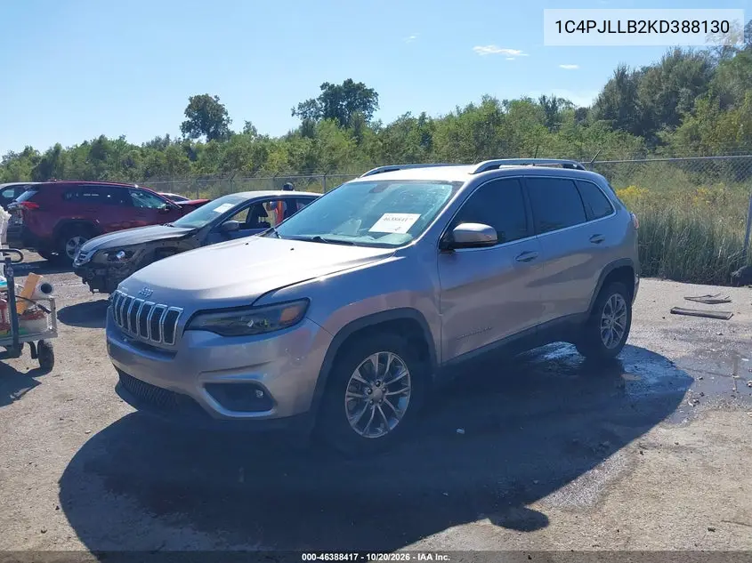 2019 JEEP CHEROKEE VIN 1C4PJLLB2KD388130 — фото 2