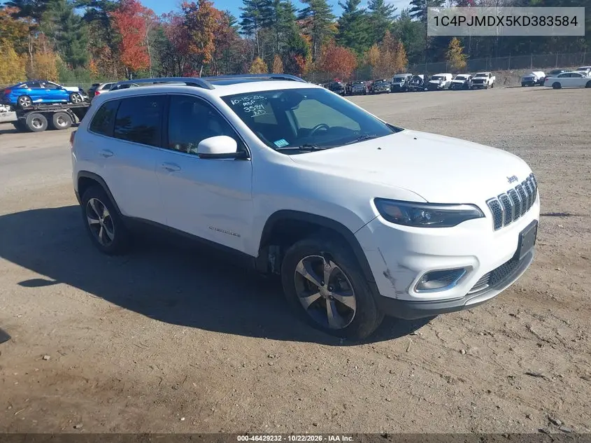 JEEP CHEROKEE 2019, VIN 1C4PJMDX5KD383584