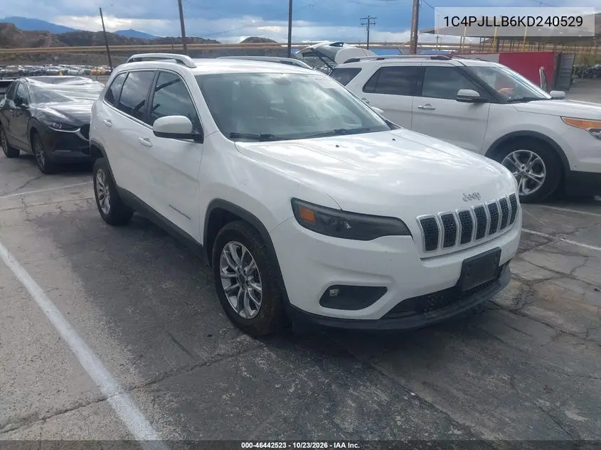 JEEP CHEROKEE 2019, VIN 1C4PJLLB6KD240529