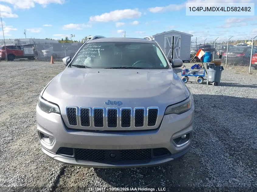 2020 JEEP CHEROKEE VIN 1C4PJMDX4LD582482 — фото 13