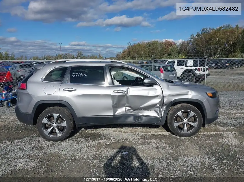 2020 JEEP CHEROKEE VIN 1C4PJMDX4LD582482 — фото 14