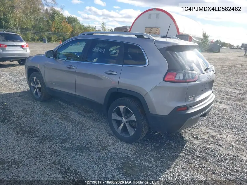2020 JEEP CHEROKEE VIN 1C4PJMDX4LD582482 — фото 3
