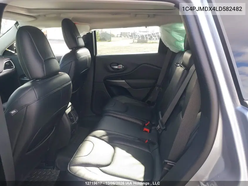 2020 JEEP CHEROKEE VIN 1C4PJMDX4LD582482 — фото 8