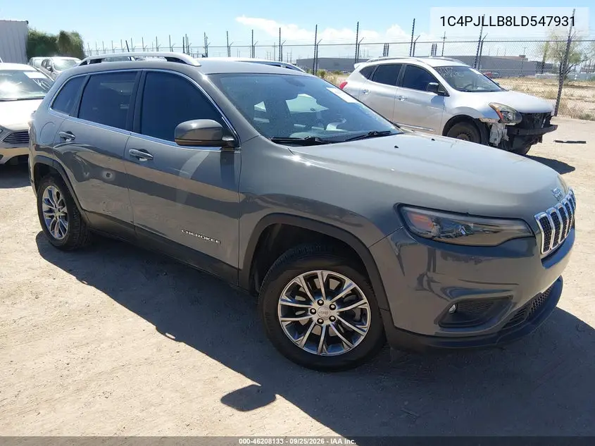 JEEP CHEROKEE 2020, VIN 1C4PJLLB8LD547931