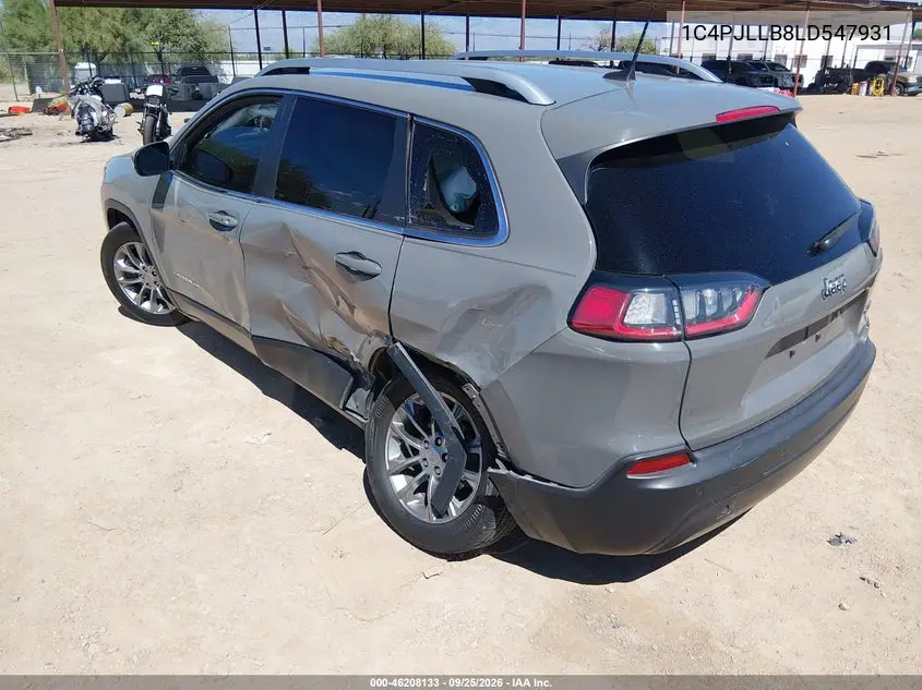 2020 JEEP CHEROKEE VIN 1C4PJLLB8LD547931 — фото 3