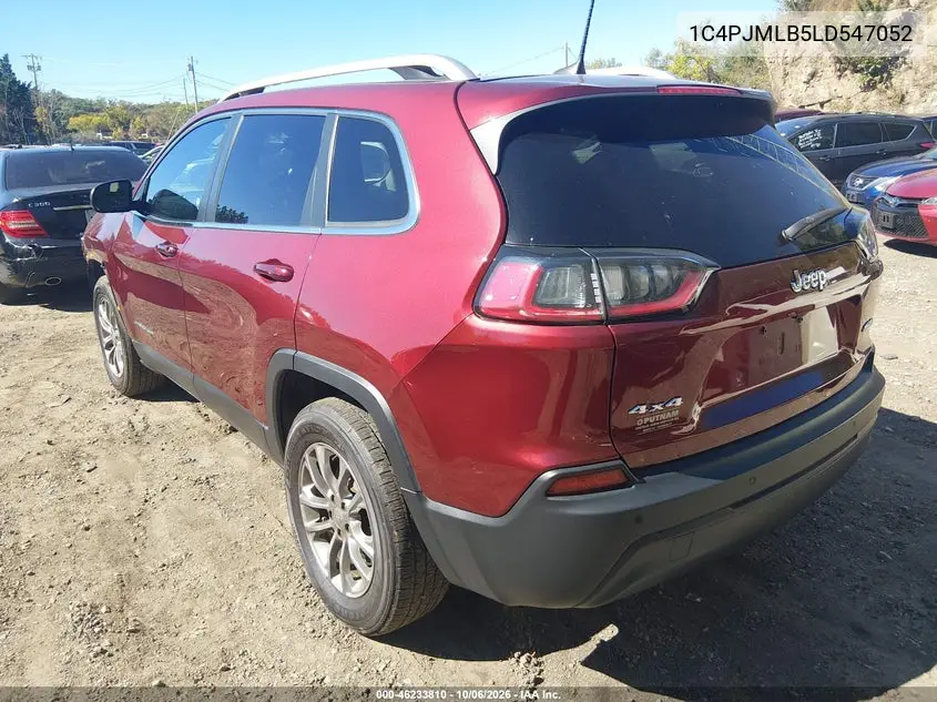 2020 JEEP CHEROKEE VIN 1C4PJMLB5LD547052 — фото 3