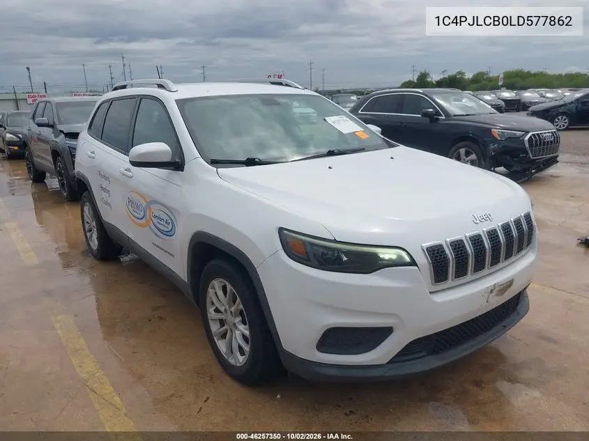 JEEP CHEROKEE 2020, VIN 1C4PJLCB0LD577862