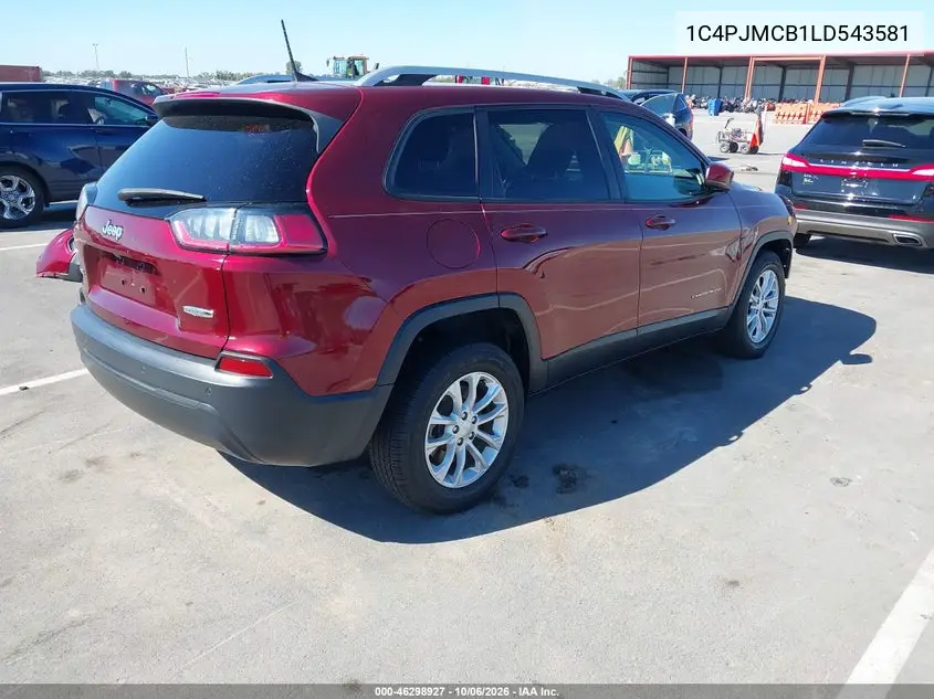 2020 JEEP CHEROKEE VIN 1C4PJMCB1LD543581 — фото 4