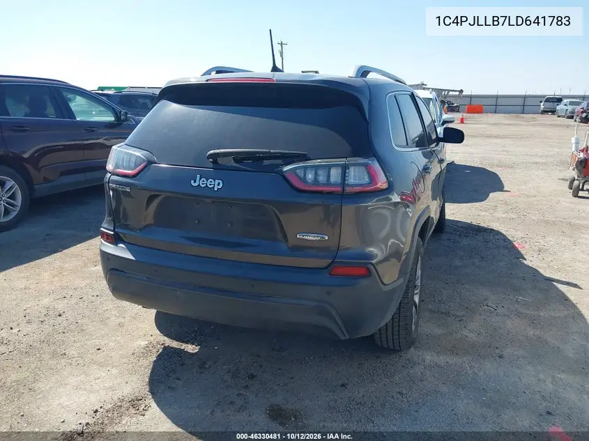 2020 JEEP CHEROKEE VIN 1C4PJLLB7LD641783 — фото 4