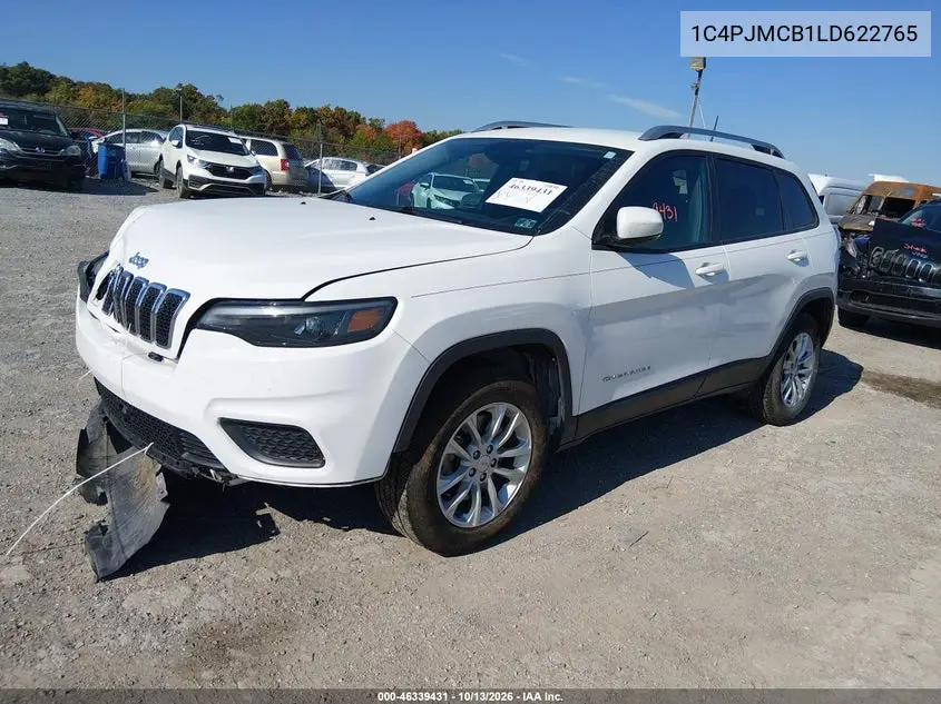 2020 JEEP CHEROKEE VIN 1C4PJMCB1LD622765 — фото 2